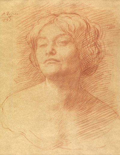 Alice Knewstub, 1897 von Alphonse Legros